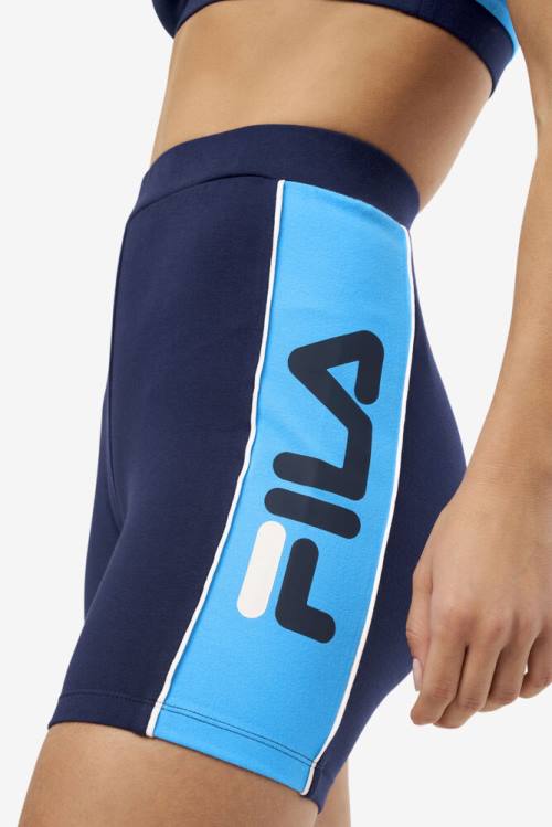 Fila Davina Bike Naisten Shortsit Laivastonsininen | Fila802TQ