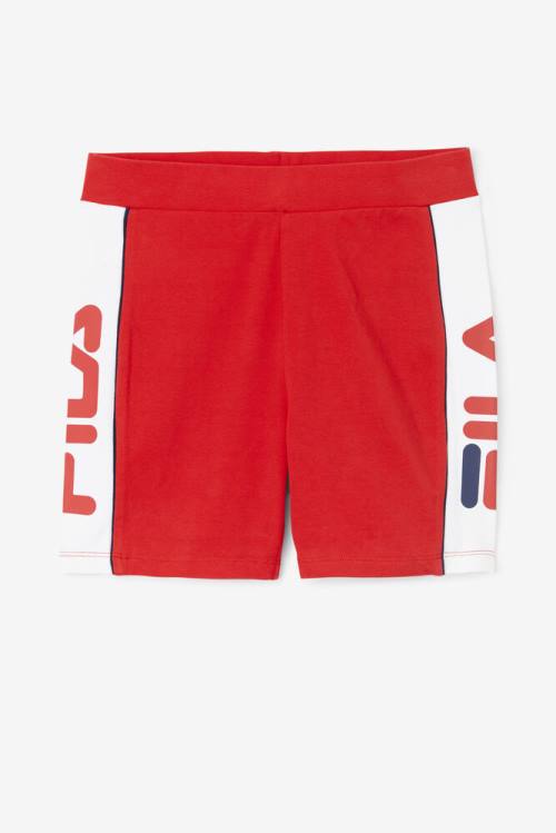 Fila Davina Bike Naisten Shortsit Punainen | Fila380FP