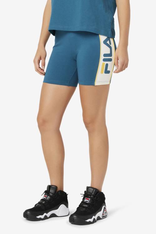 Fila Davina Bike Naisten Shortsit Sininen Koralli | Fila913WS