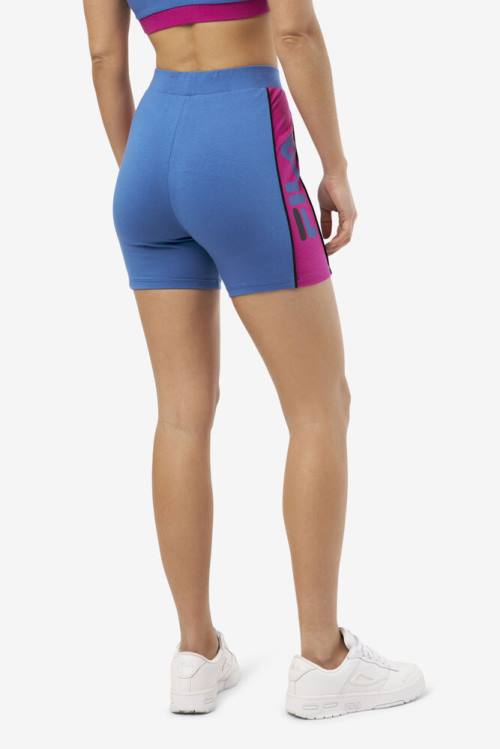 Fila Davina Bike Naisten Shortsit Syvä Sininen | Fila074PR