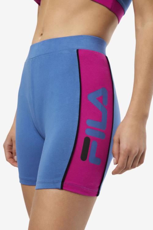 Fila Davina Bike Naisten Shortsit Syvä Sininen | Fila074PR