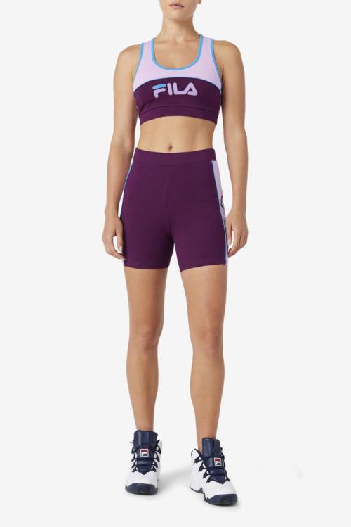 Fila Davina Bike Naisten Shortsit Viininpunainen | Fila617KI