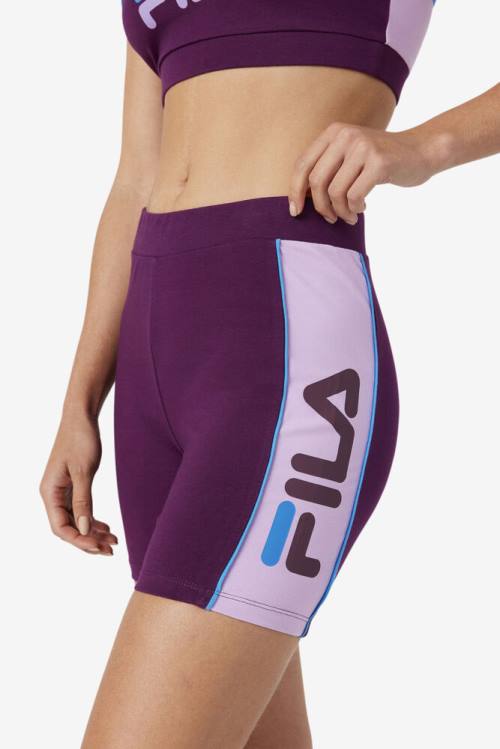 Fila Davina Bike Naisten Shortsit Viininpunainen | Fila617KI