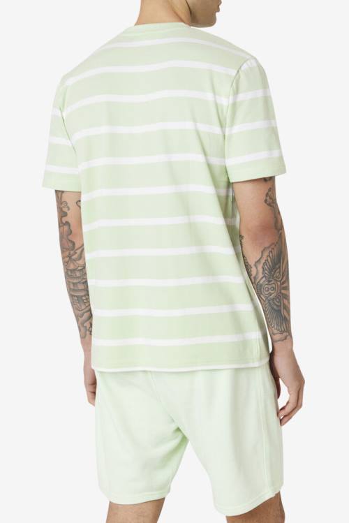 Fila Deny Crew Miesten T Paidat Valkoinen | Fila359ED