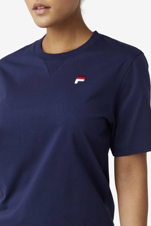 Fila Derion Tee Miesten T Paidat Laivastonsininen | Fila539XT