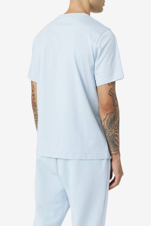 Fila Derion Tee Miesten T Paidat Vaaleansininen | Fila152MX