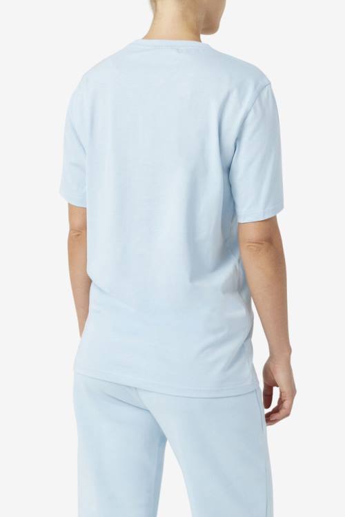 Fila Derion Tee Miesten T Paidat Vaaleansininen | Fila152MX