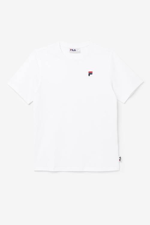 Fila Derion Tee Miesten T Paidat Valkoinen | Fila297OV