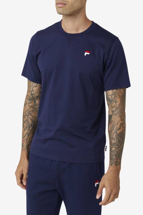 Fila Derion Tee Naisten T Paidat Laivastonsininen | Fila192MX