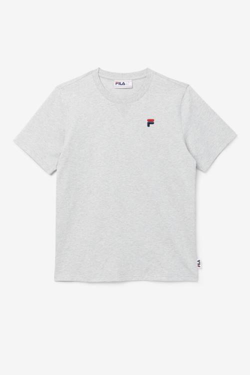 Fila Derion Tee Naisten T Paidat Vaaleanharmaat | Fila075TH