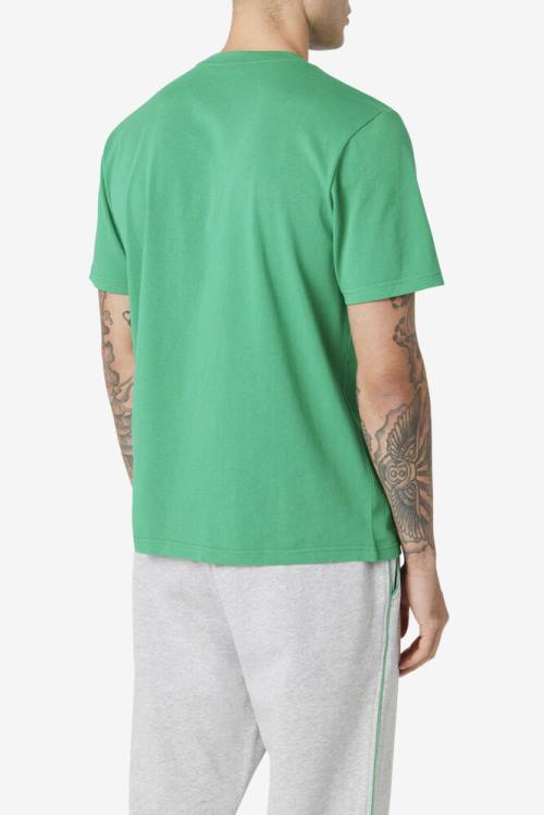 Fila Derzan Tee Miesten T Paidat Vihreä | Fila203JP