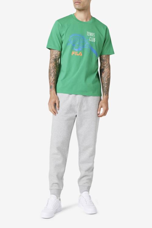 Fila Derzan Tee Miesten T Paidat Vihreä | Fila203JP