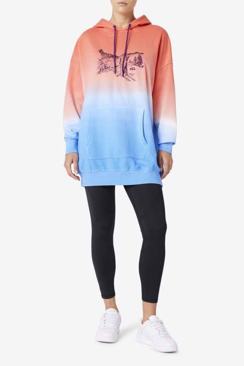 Fila Destiny Oversized Naisten Huppari Oranssi | Fila758KW