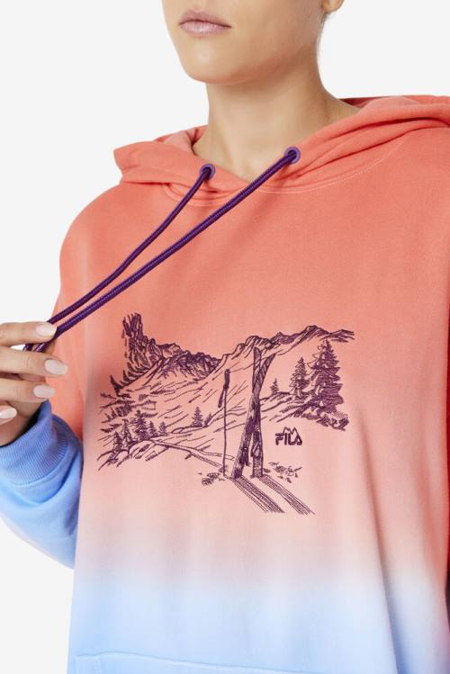Fila Destiny Oversized Naisten Huppari Oranssi | Fila758KW