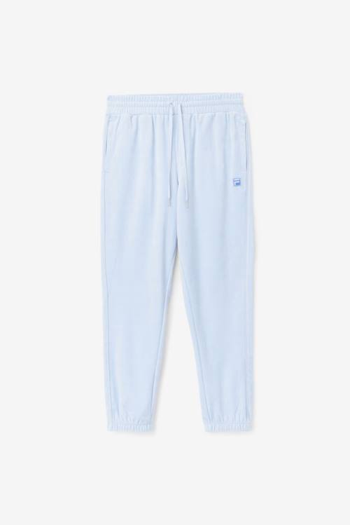 Fila Deverall Velour Miesten Housut Vaaleansininen | Fila367UL