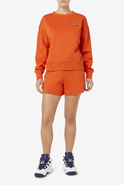 Fila Diara High Rise Naisten Shortsit Oranssi | Fila749HB