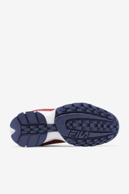 Fila Disruptor 2 Miesten Premium Tennarit Punainen Laivastonsininen Punainen | Fila271RJ