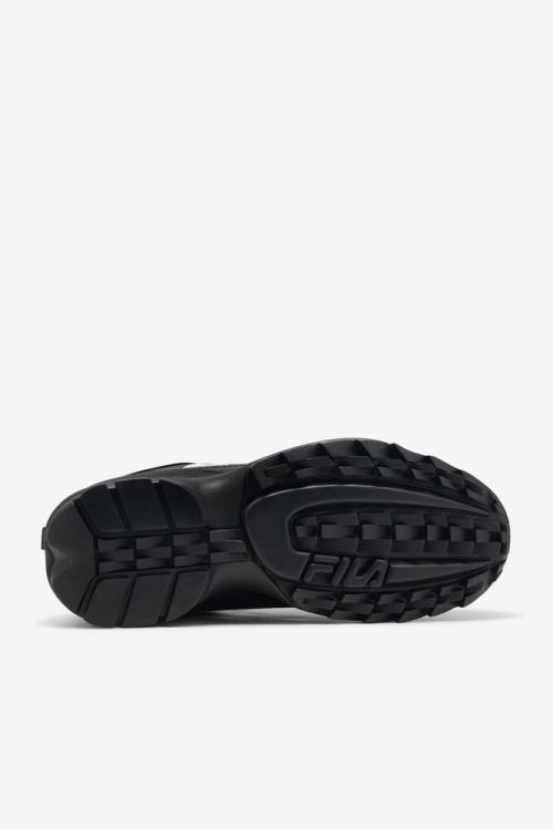 Fila Disruptor 2 Miesten Premium Tennarit Mustat Valkoinen Punainen | Fila596TO