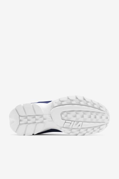 Fila Disruptor 2 Miesten Premium Tennarit Laivastonsininen Valkoinen Punainen | Fila609UA