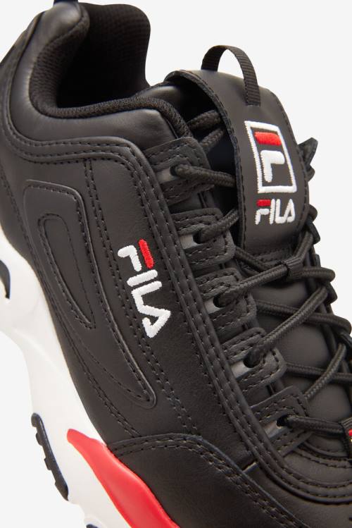 Fila Disruptor 2 Miesten X Tennarit Mustat Valkoinen Punainen | Fila087CV