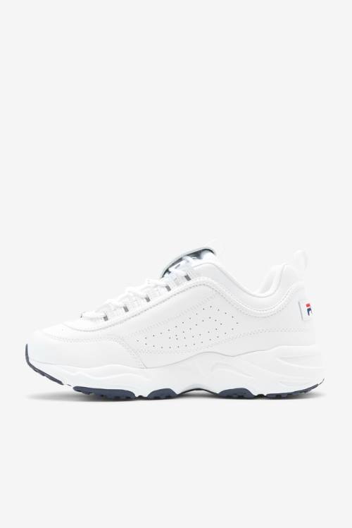 Fila Disruptor 2 Miesten X Tennarit Valkoinen Laivastonsininen Punainen | Fila729VY