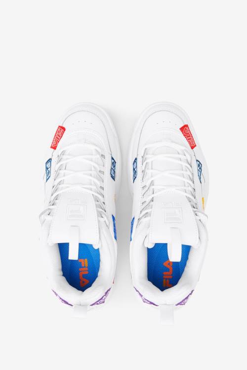 Fila Disruptor 2 Naisten 110th Year Anniversary Tennarit Valkoinen Monivärinen | Fila215OF