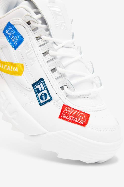 Fila Disruptor 2 Naisten 110th Year Anniversary Tennarit Valkoinen Monivärinen | Fila215OF