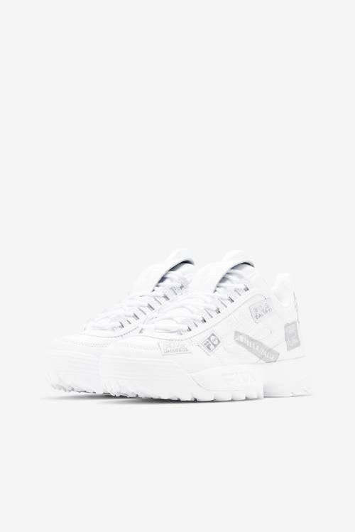 Fila Disruptor 2 Naisten 110th Year Anniversary Tennarit Valkoinen | Fila836TS