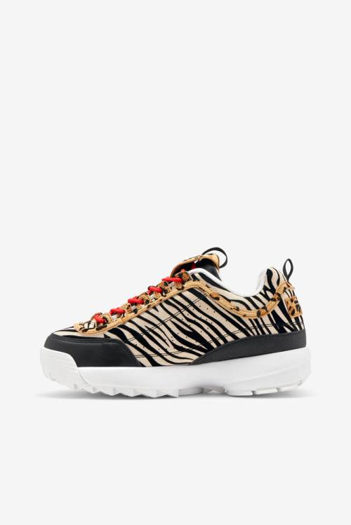 Fila Disruptor 2 Naisten Animal Tennarit Mustat Monivärinen Valkoinen | Fila234SB