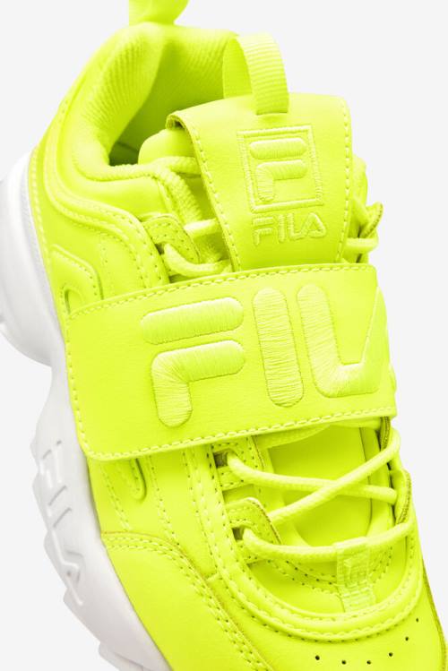 Fila Disruptor 2 Naisten Applique Tennarit Keltainen Valkoinen | Fila892WU