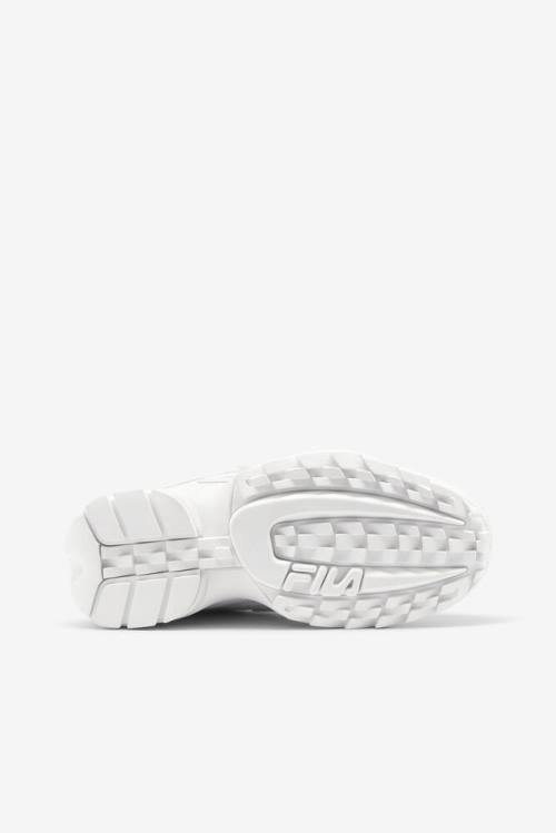 Fila Disruptor 2 Naisten Applique Tennarit Valkoinen Laivastonsininen Punainen | Fila965TM