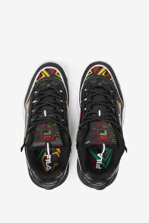Fila Disruptor 2 Naisten Exp Tennarit Mustat Sitruuna | Fila389SK