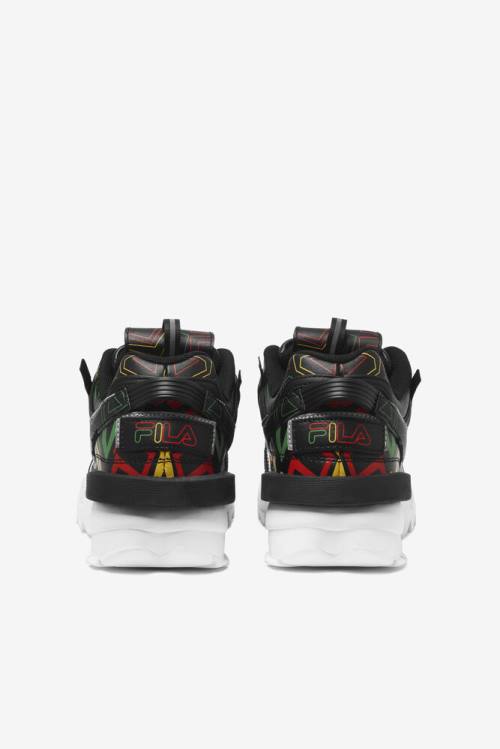 Fila Disruptor 2 Naisten Exp Tennarit Mustat Sitruuna | Fila389SK