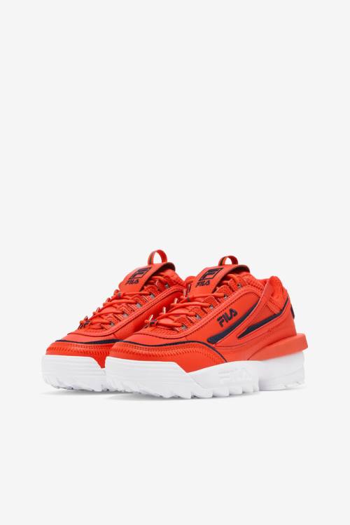 Fila Disruptor 2 Naisten Exp Tennarit Oranssi Laivastonsininen Valkoinen | Fila641JM