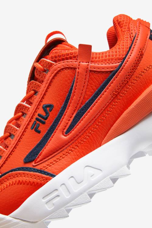Fila Disruptor 2 Naisten Exp Tennarit Oranssi Laivastonsininen Valkoinen | Fila641JM