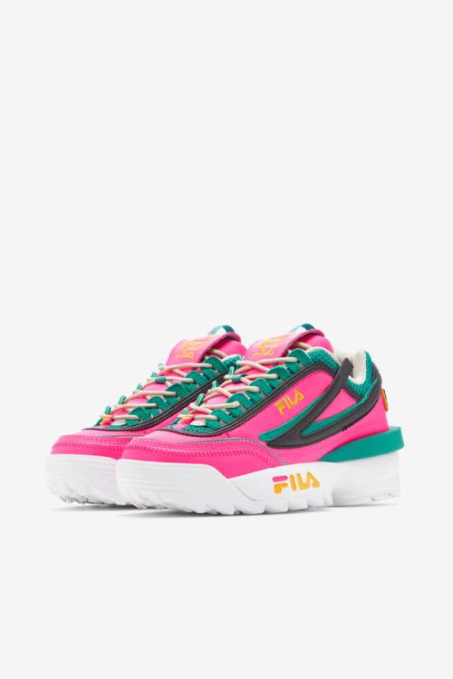 Fila Disruptor 2 Naisten Exp Tennarit Pinkki Kultaiset | Fila570AG