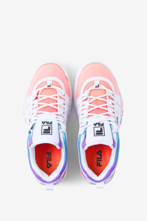 Fila Disruptor 2 Naisten Monomesh Tennarit Valkoinen Mustat Monivärinen | Fila854RL