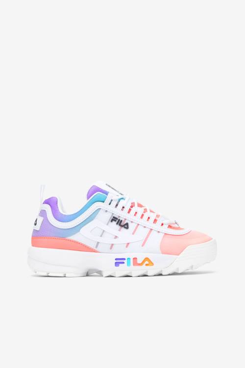 Fila Disruptor 2 Naisten Monomesh Tennarit Valkoinen Mustat Monivärinen | Fila854RL