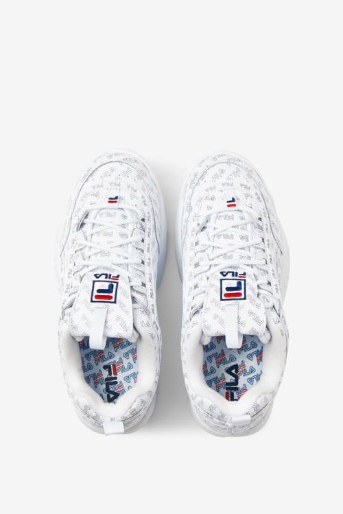 Fila Disruptor 2 Naisten Multi Tennarit Valkoinen Laivastonsininen Punainen | Fila691AM