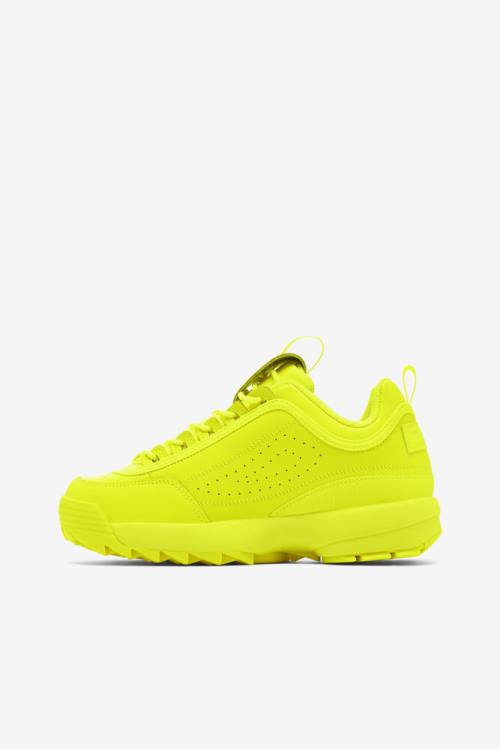 Fila Disruptor 2 Naisten Premium Tennarit Keltainen | Fila183YL