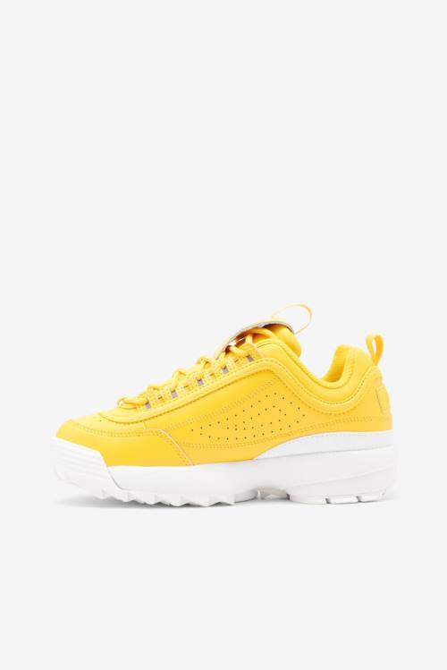 Fila Disruptor 2 Naisten Premium Tennarit Keltainen Valkoinen | Fila395PY