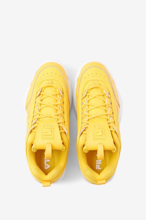 Fila Disruptor 2 Naisten Premium Tennarit Keltainen Valkoinen | Fila395PY