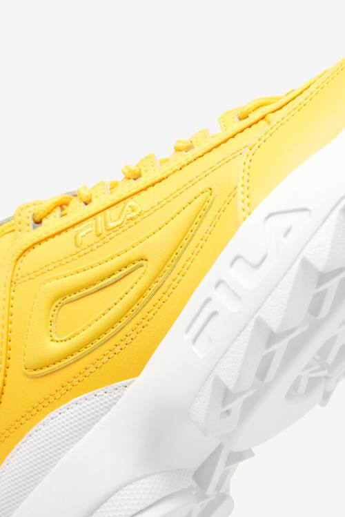 Fila Disruptor 2 Naisten Premium Tennarit Keltainen Valkoinen | Fila395PY