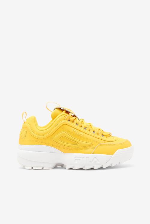 Fila Disruptor 2 Naisten Premium Tennarit Keltainen Valkoinen | Fila395PY