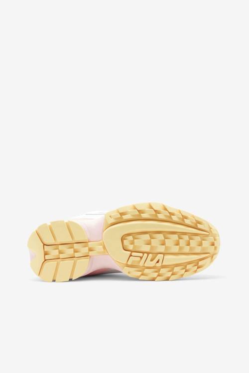 Fila Disruptor 2 Naisten Premium Tennarit Valkoinen Pinkki | Fila486WD