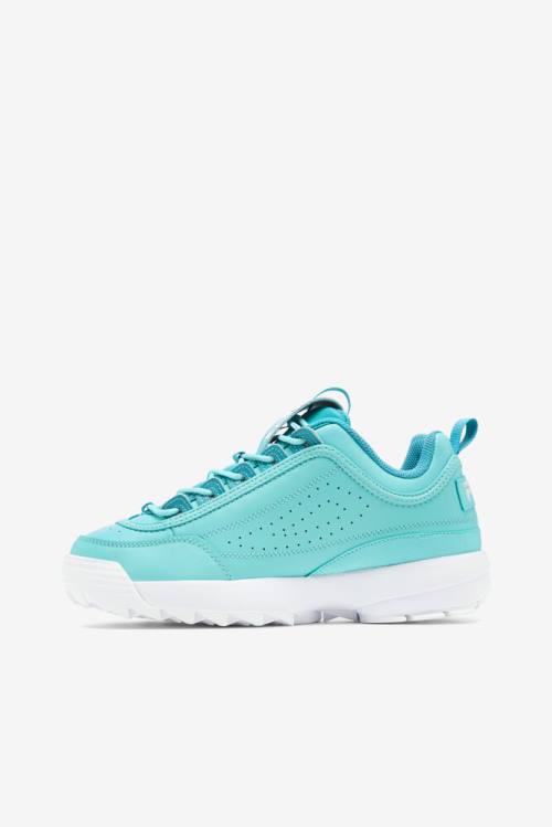 Fila Disruptor 2 Naisten Premium Tennarit Sininen Turkoosi Valkoinen | Fila872HK