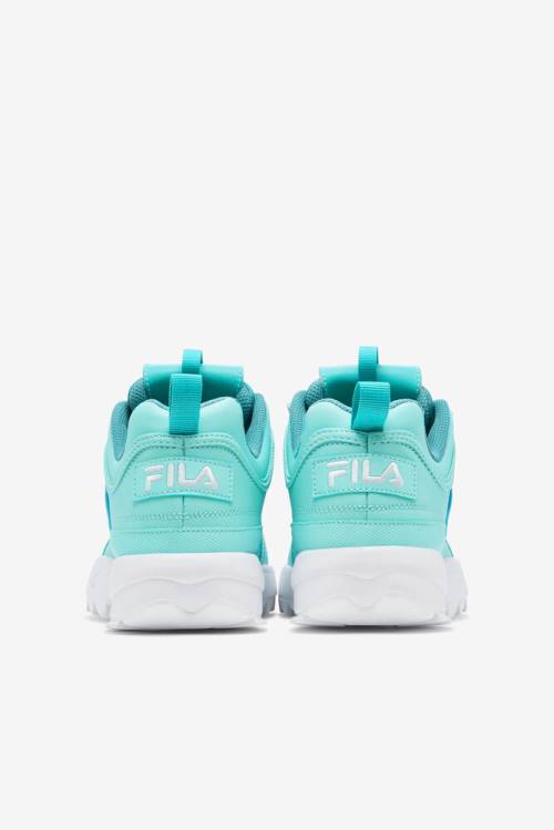 Fila Disruptor 2 Naisten Premium Tennarit Sininen Turkoosi Valkoinen | Fila872HK