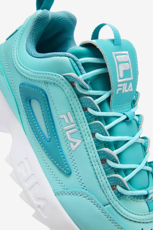 Fila Disruptor 2 Naisten Premium Tennarit Sininen Turkoosi Valkoinen | Fila872HK