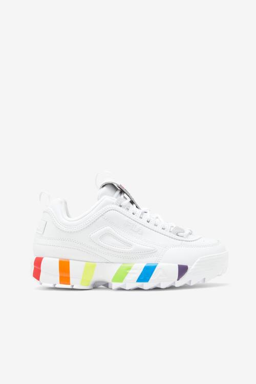 Fila Disruptor 2 Naisten Pride Tennarit Valkoinen Monivärinen | Fila496DL