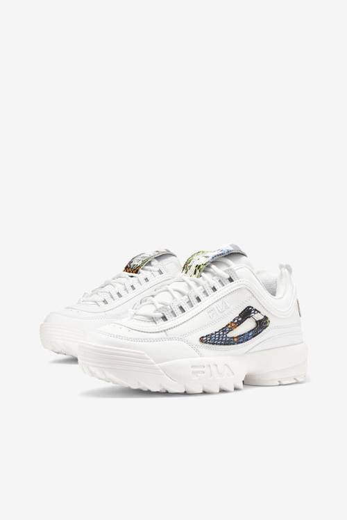 Fila Disruptor 2 Naisten Snake Tennarit Valkoinen Monivärinen | Fila170UG